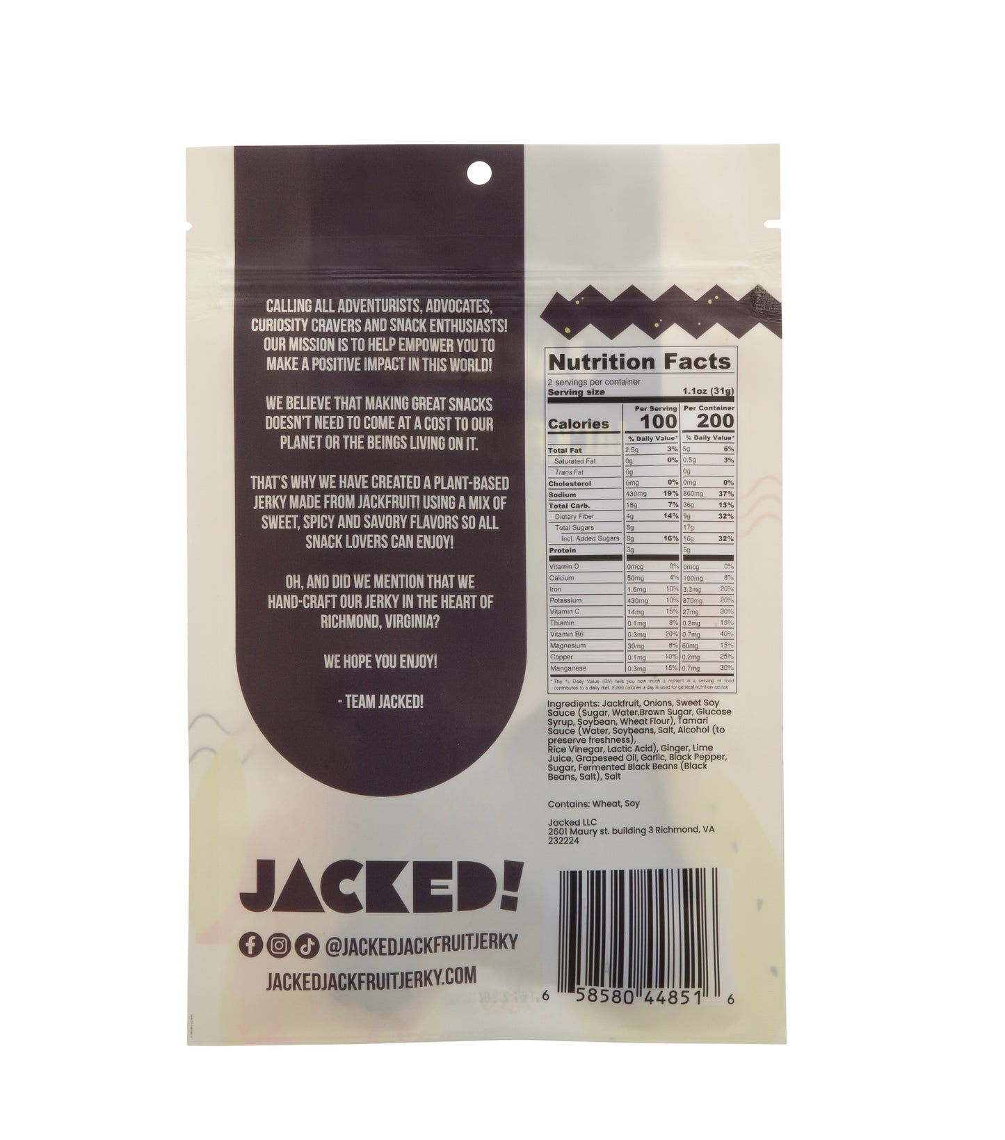 Jackfruit Jerky Variety Pack